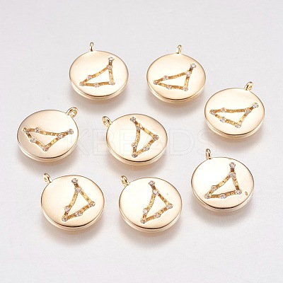 Brass Pendants KK-K215-29D-1