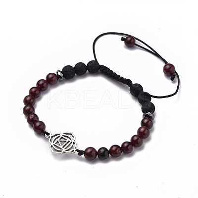 Chakra Jewelry BJEW-JB05503-1
