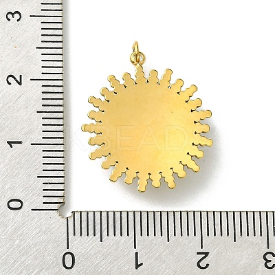Faceted Natural White Jade Pendants FIND-Z028-38E-1