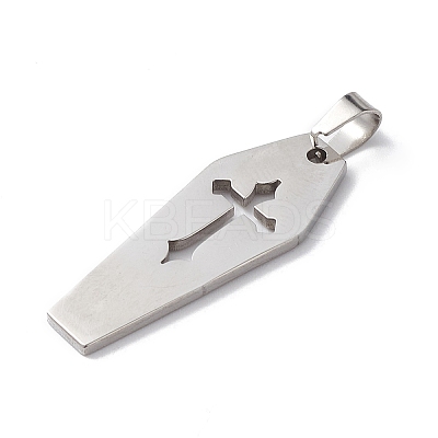 Non-Tarnish 304 Stainless Steel Pendants STAS-E190-03P-1