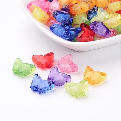 Transparent Acrylic Beads X-TACR-S102-M-1