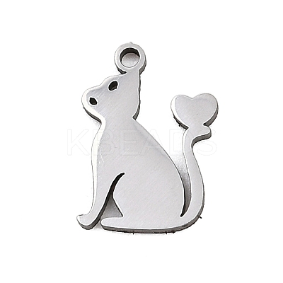 201 Stainless Steel Charms STAS-Z155-03P-1