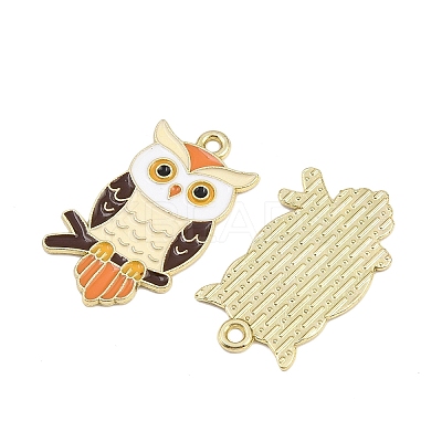 Thanksgiving Theme Alloy Enamel Pendants X-FIND-I065-04A-G-1