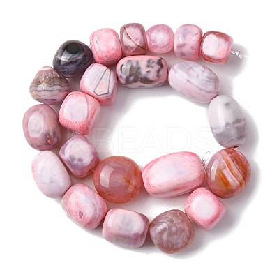 Natural Dragon Veins Agate Beads Strands G-C258-04A-1