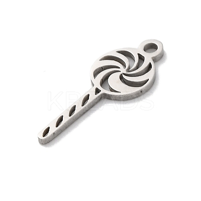 Anti-Tarnish 201 Stainless Steel Pendants STAS-Q015-06P-1