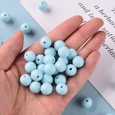 Opaque Acrylic Beads MACR-S370-C12mm-A07-1