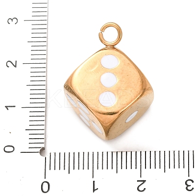 304 Stainless Steel Pendants STAS-D263-18C-G-1