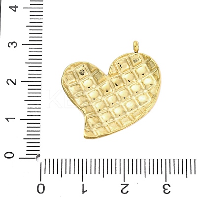 304 Stainless Steel Pendants STAS-V003-02G-01-1