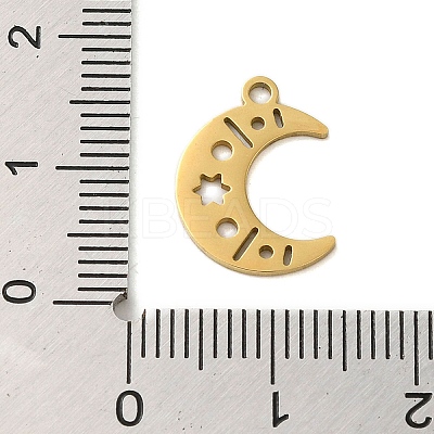 304 Stainless Steel Pendants LS-STAS-S123-03G-04-1