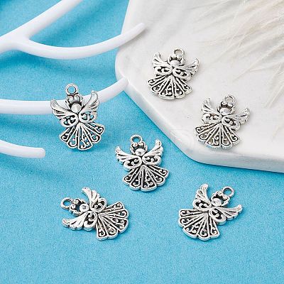 Tibetan Style Alloy Pendants TIBEP-YW0001-51-1