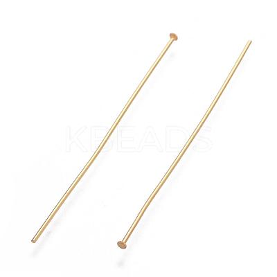 304 Stainless Steel Flat Head Pins X-STAS-L221-48G-1