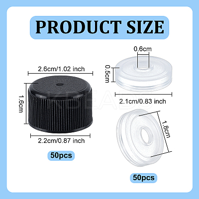 Plastic Bottle Caps FIND-WH20023-018-1