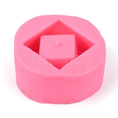 Square Flower Pot Food Grade Silicone Mold DIY-K024-03-1