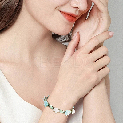 112Pcs 7 colors Opaque Acrylic Beads FIND-DR0001-39-1