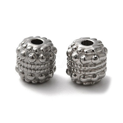 Non-Tarnish 304 Stainless Steel Beads STAS-I203-48P-1