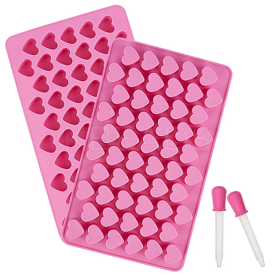Heart Shaped Fondant Molds DIY-CP0002-51-1