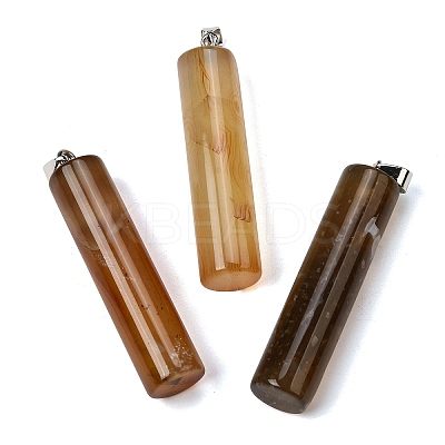 Natural Agate Big Pendants G-F820-11B-1