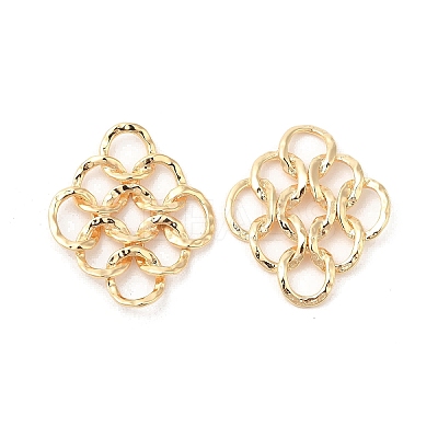 Brass Links Connector Charms KK-Q773-26G-1