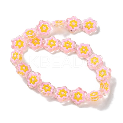 Glass Beads Strands GLAA-L047-04D-1