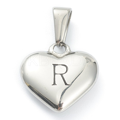 304 Stainless Steel Pendants STAS-P278-01R-P-1