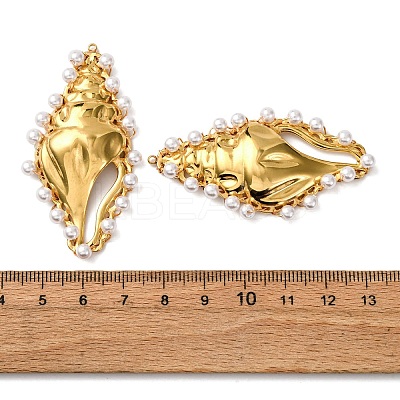 304 Stainless Steel Big Pendants X-STAS-L299-10G-1