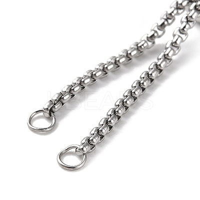 Non-Tarnish 304 Stainless Steel Adjustable Finger Ring Findings LS-STAS-P328-06B-P-1