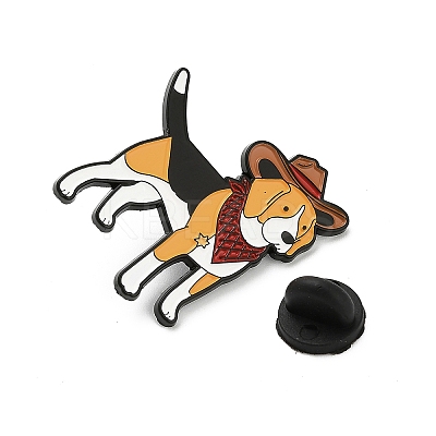 Dog Enamel Pins JEWB-I048-04EB-03-1