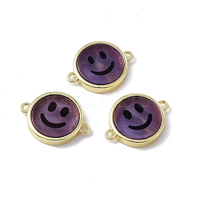 Natural & Synthetic Mixed Stone Connector Charms G-G977-07-1