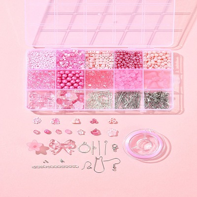 DIY Jewelry Set Making Findings Kits DIY-FS0008-56-1