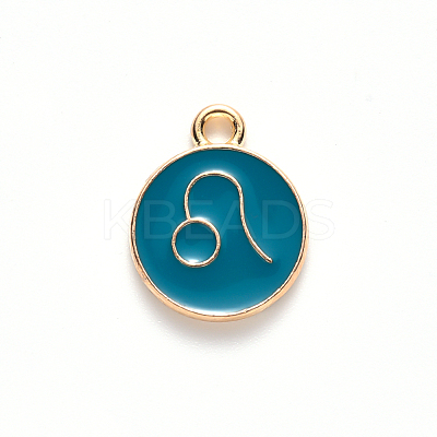 Alloy Enamel Pendants LS-ENAM-S124-01A-05G-1