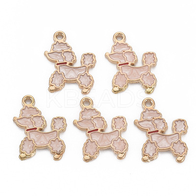 Alloy Enamel Pendants X-ENAM-N055-013A-NR-1
