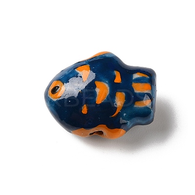 Handmade Porcelain Beads PORC-Z006-04F-02-1