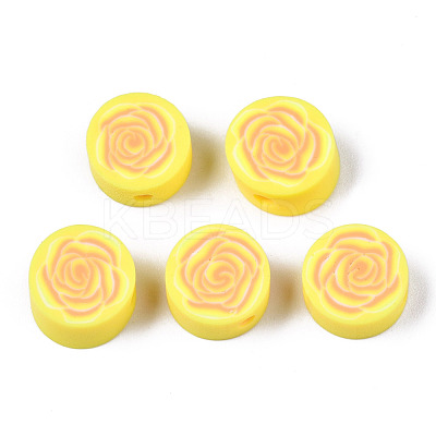 Handmade Polymer Clay Beads CLAY-N008-022J-1