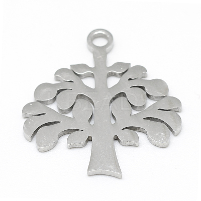 Non-Tarnish 201 Stainless Steel Pendants LS-STAS-T008-049-1-1