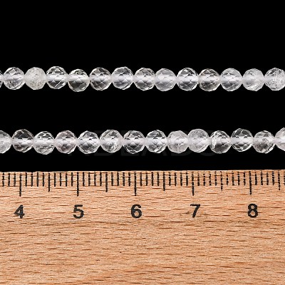 Natural Quartz Crystal Beads Strands X-G-C226-B05-4mm-1