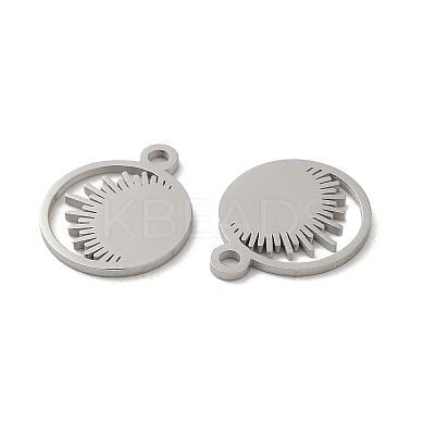 Non-Tarnish 304 Stainless Steel Charms STAS-J042-16P-1