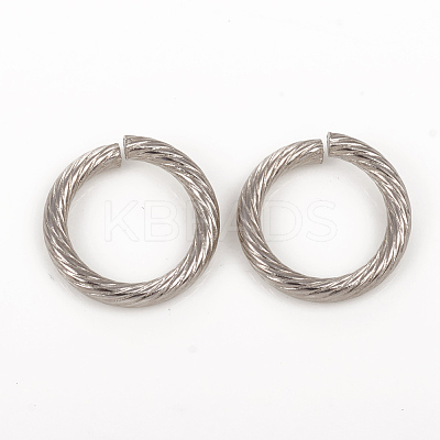 Tarnish Resistant 304 Stainless Steel Open Jump Rings STAS-G224-23P-02-1
