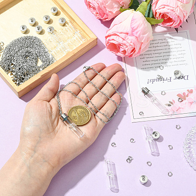 DIY Necklace Making Kits DIY-SC0030-96C-1