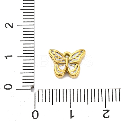 304 Stainless Steel Enamel Pendants STAS-B085-43G-05-1