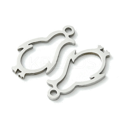 Non-Tarnish 201 Stainless Steel Pendants STAS-U003-27P-1