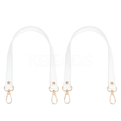 Imitation Leather Bag Handles PURS-WH0005-10G-02-1