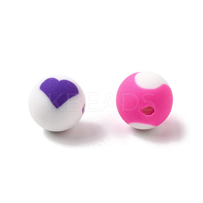 Handmade Polymer Clay Beads CLAY-I011-01B-1