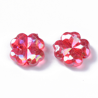 Transparent Acrylic Beads X-TACR-Q270-010-1
