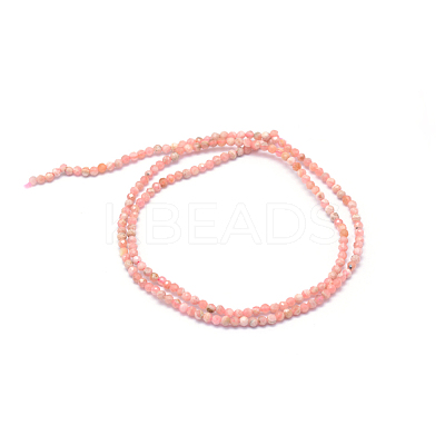 Natural Rhodonite Beads Strands G-E411-11B-2mm-1