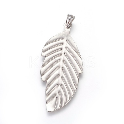 Tarnish Resistant 304 Stainless Steel Big Pendants LS-STAS-E449-06B-P-1
