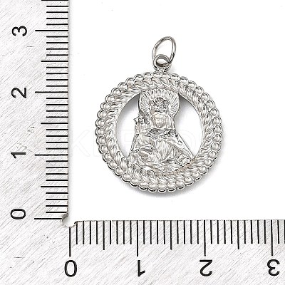 Virgin Mary Theme 304 Stainless Steel Pendants LS-STAS-I356-05P-03-1