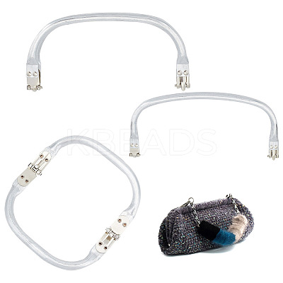 3Pcs 3 Style Aluminum Tube Handles Replacements ALUM-PH0001-09-1