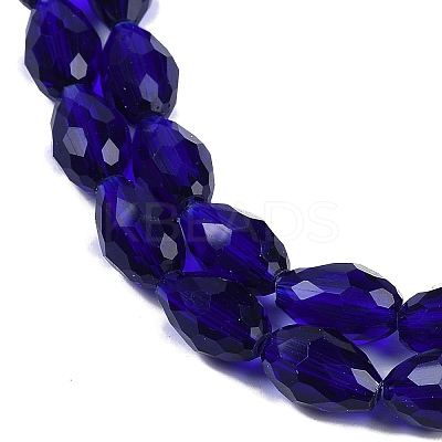 Transparent Glass Beads Strands EGLA-N013-T4mm-D07-1