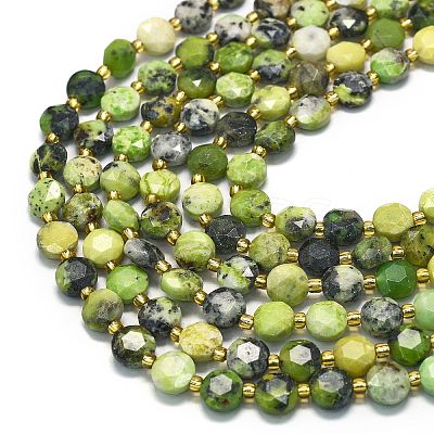 Natural Serpentine Beads Strands G-C116-A14-02-1
