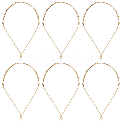 30Pcs Eco-Friendly Korean Waxed Polyester Braided Adjustable Necklace Makings NJEW-TAC0023-03-1